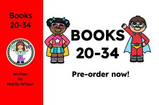 PREORDER BOOKS 20-34